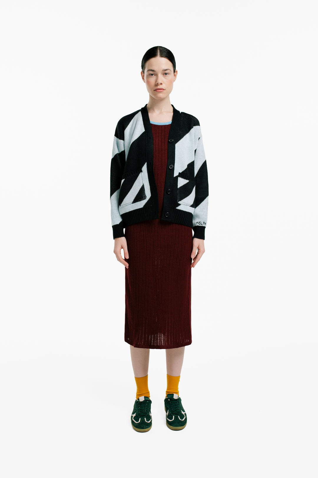 CARDIGAN DIAGONALES