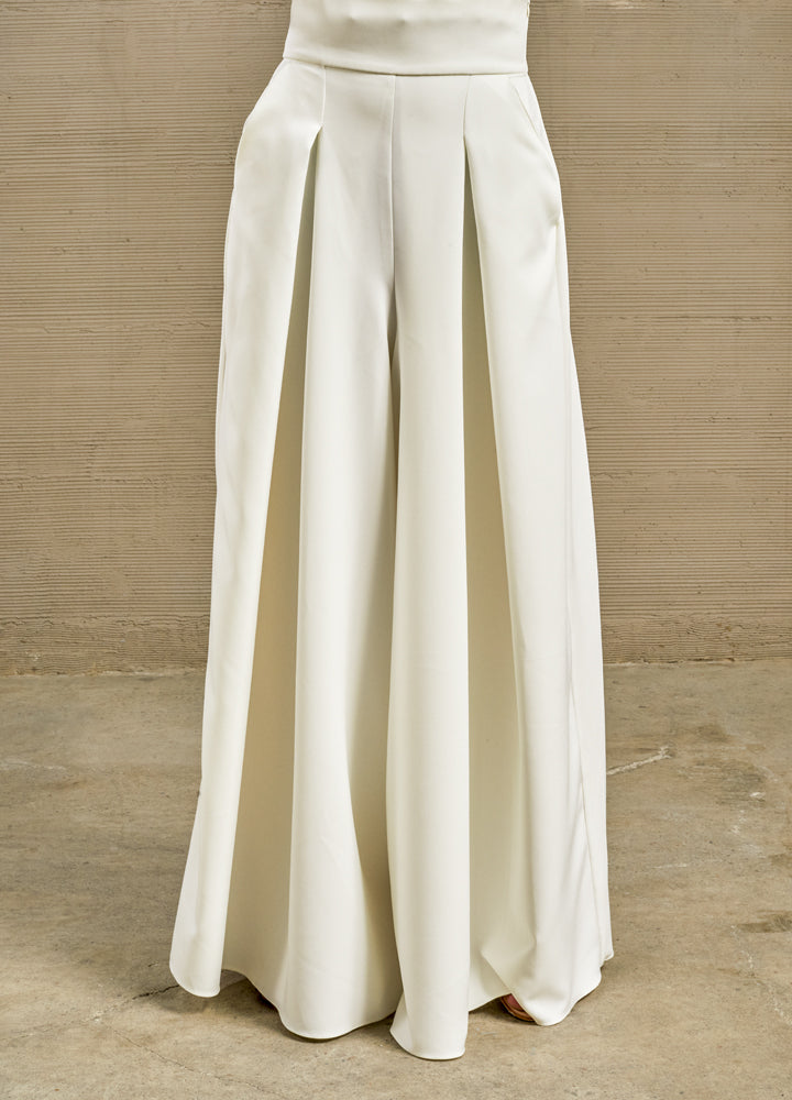 FALDA PANTALON BLANCO