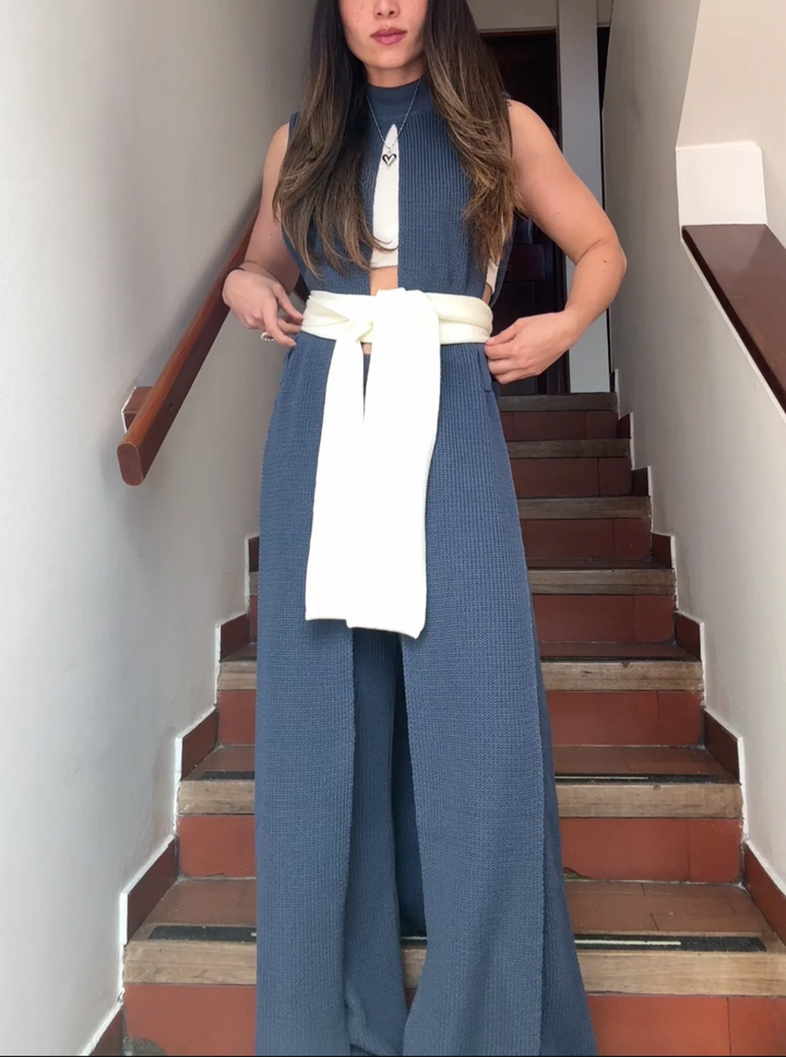 PANT BOLD AZUL