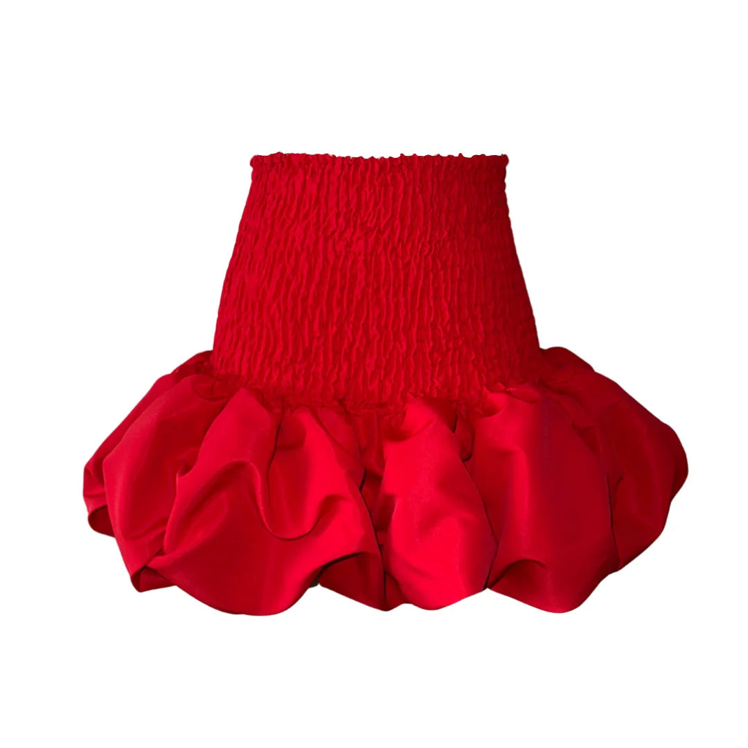 FALDA TOP AZORA ROJA