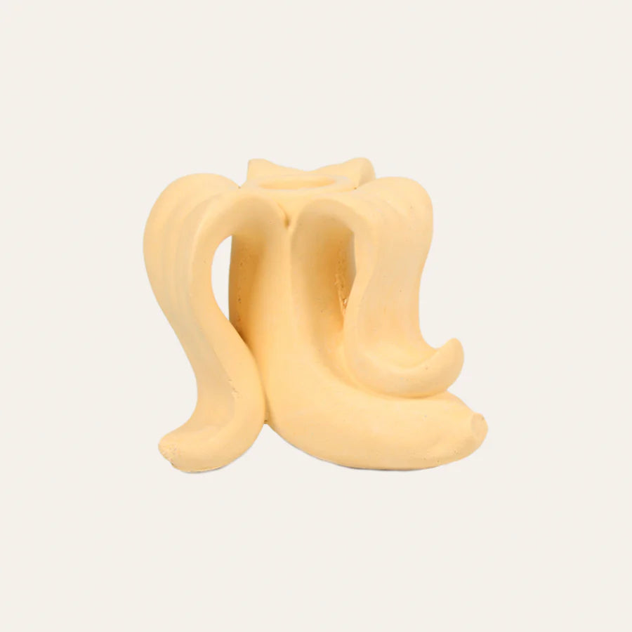 PORTA VELA HANNA BANANA AMARILLA