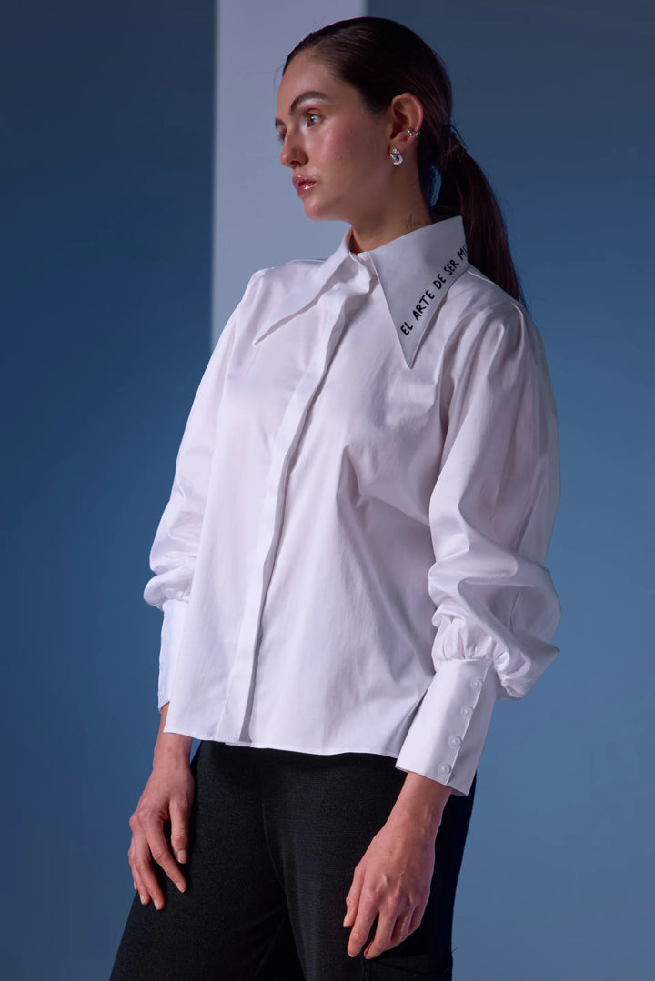 CAMISA CUELLO LARGO