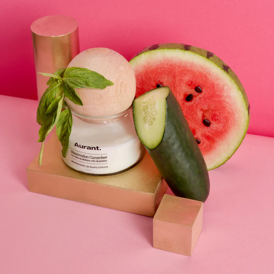 VELA VASO WATERMELON 400GR