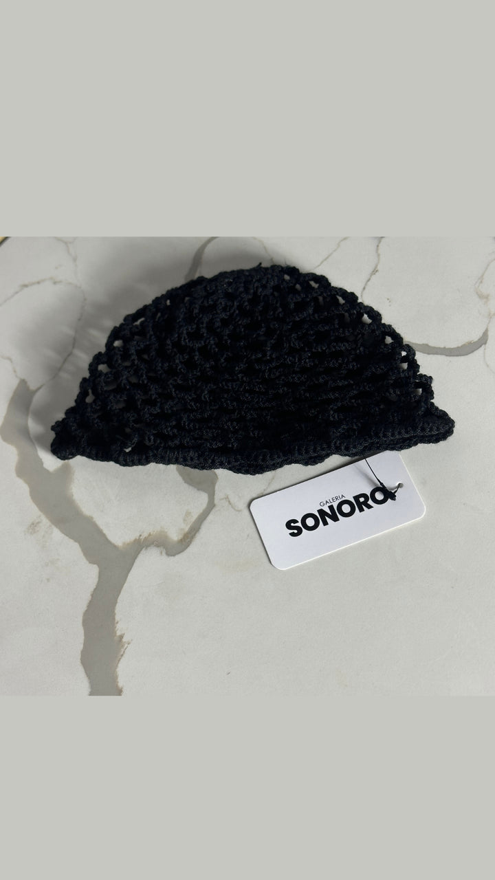 CROCHET HAT NEGRO