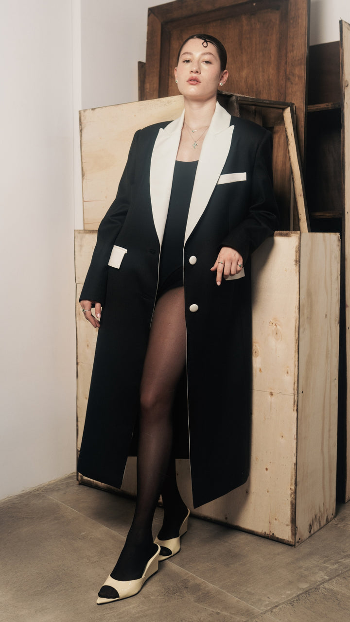 ABRIGO JACKIE BLACK- PRE ORDER