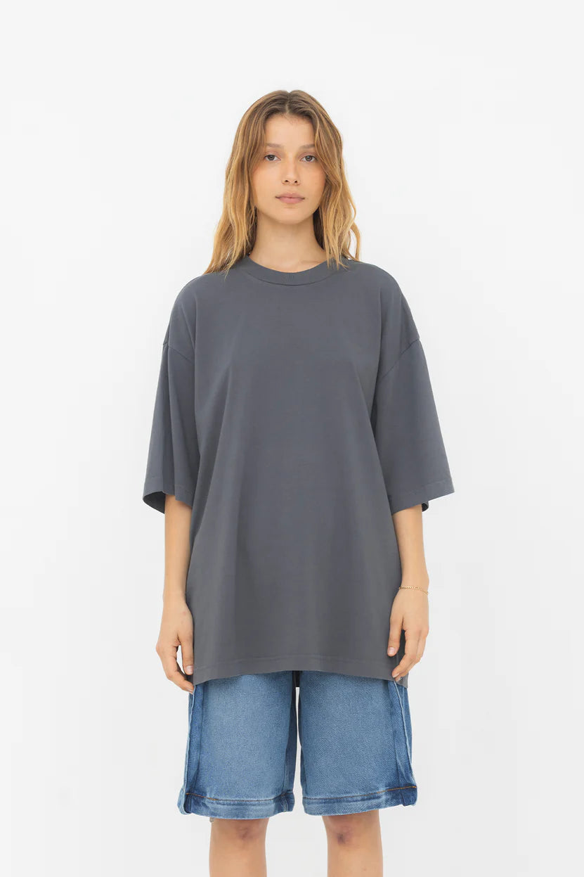 THE BLOCK T-SHIRT GREY
