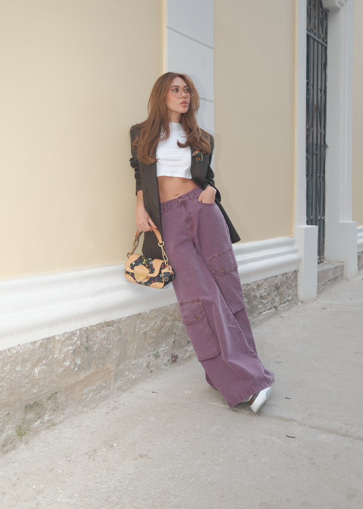 JEANS MORADO