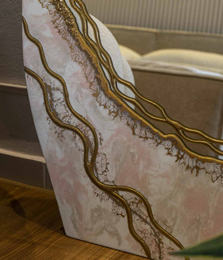 ESPEJO AFRODITA GRETA WHITE GOLD