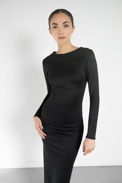 Vestido Amira Maxi Negro