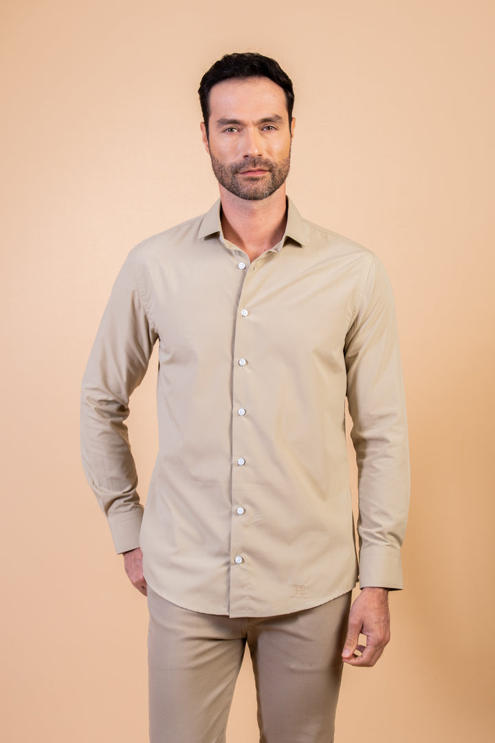 CAMISA CAQUI