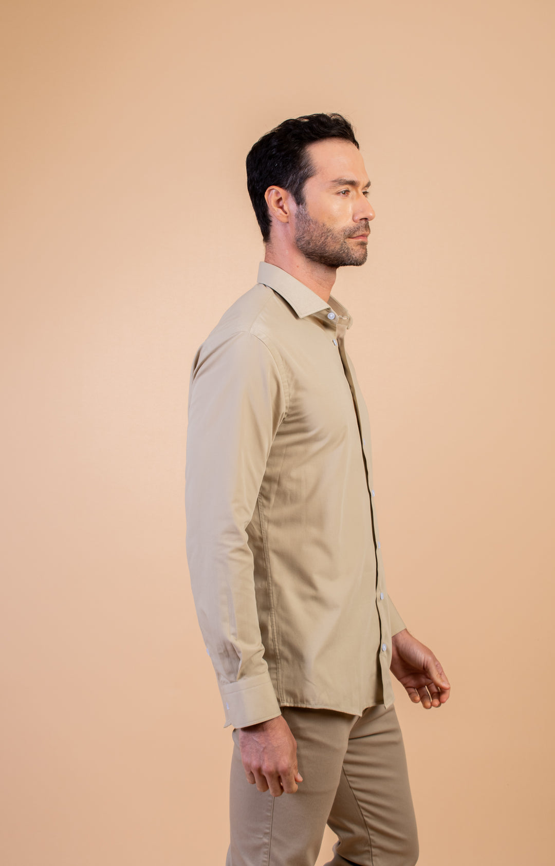 CAMISA CAQUI