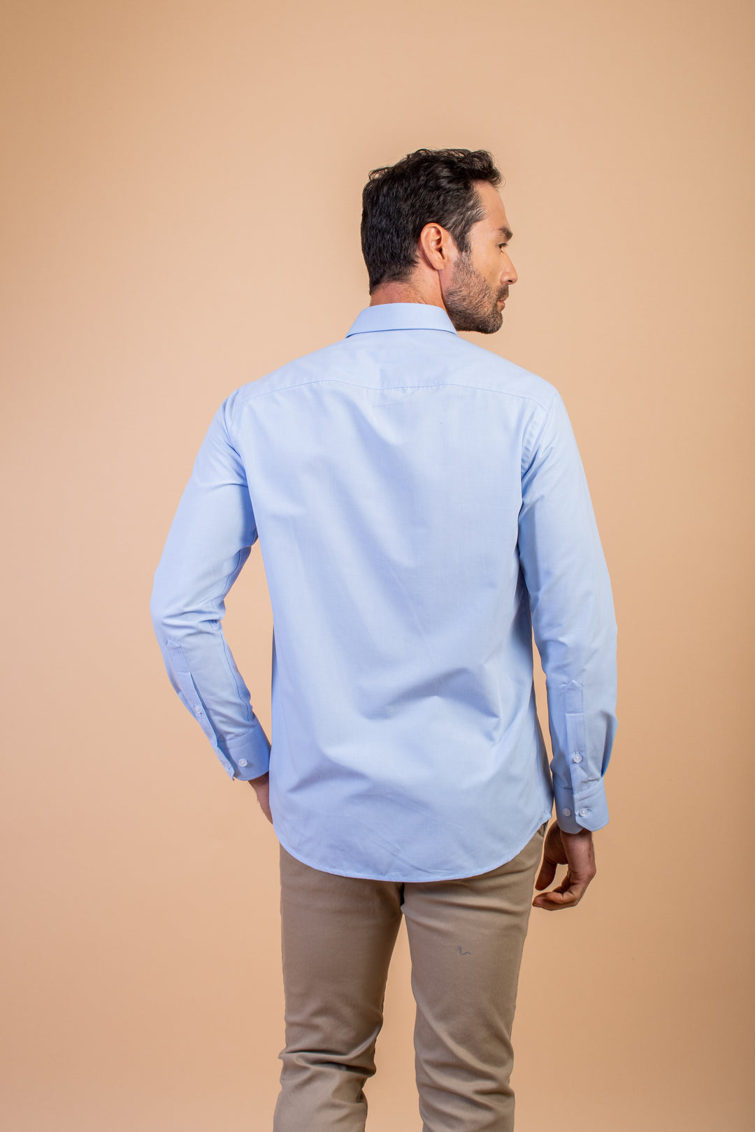 CAMISA AZUL BEBE