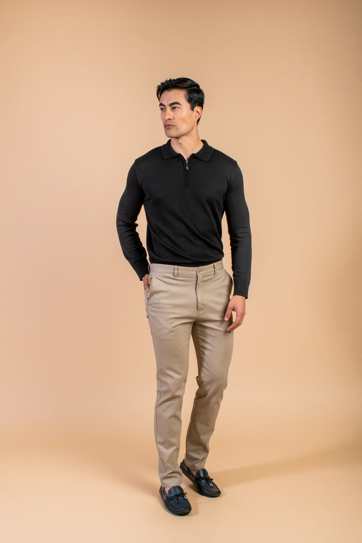 PANTALON DRILL CAQUI
