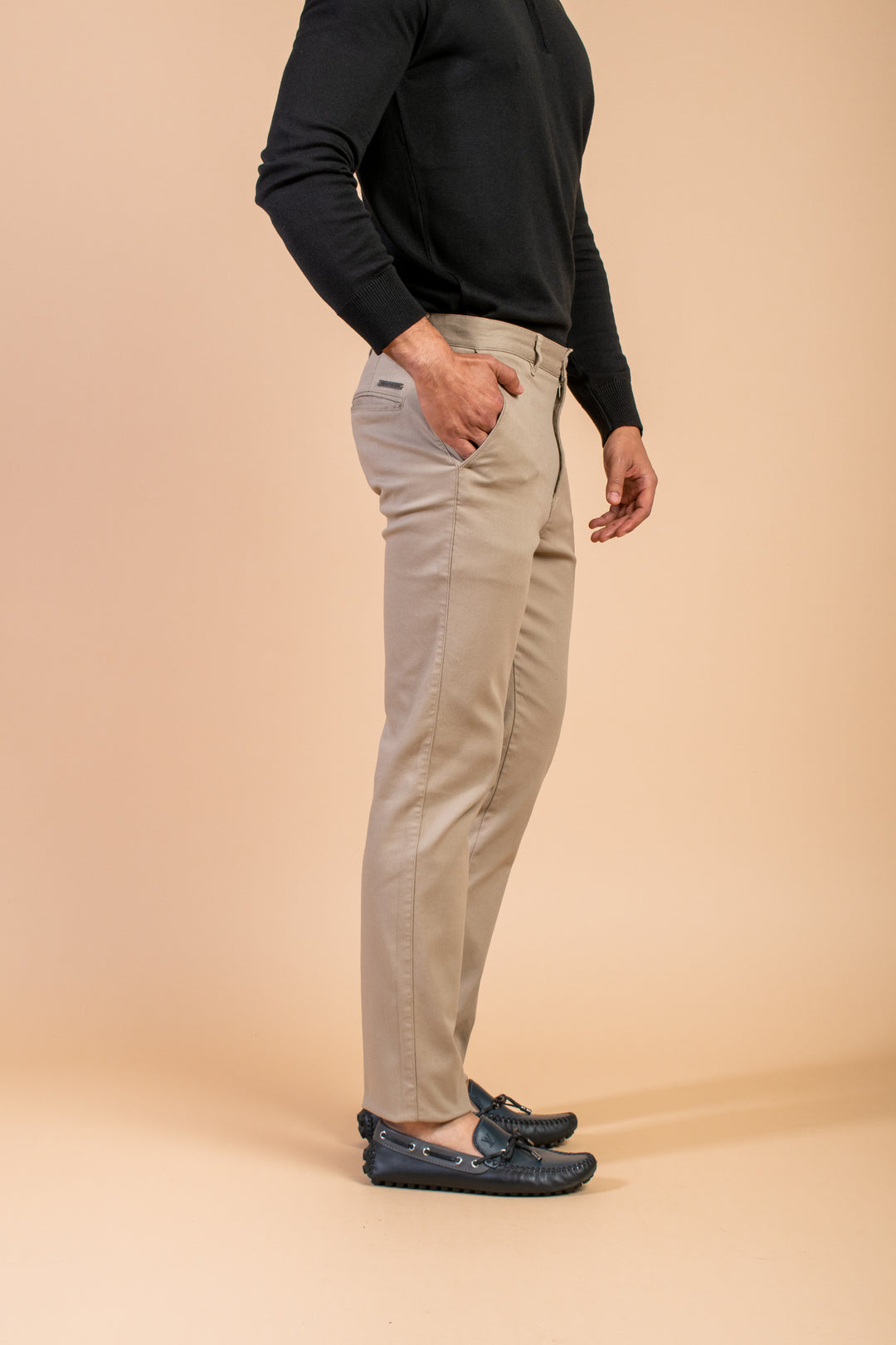 PANTALON DRILL CAQUI