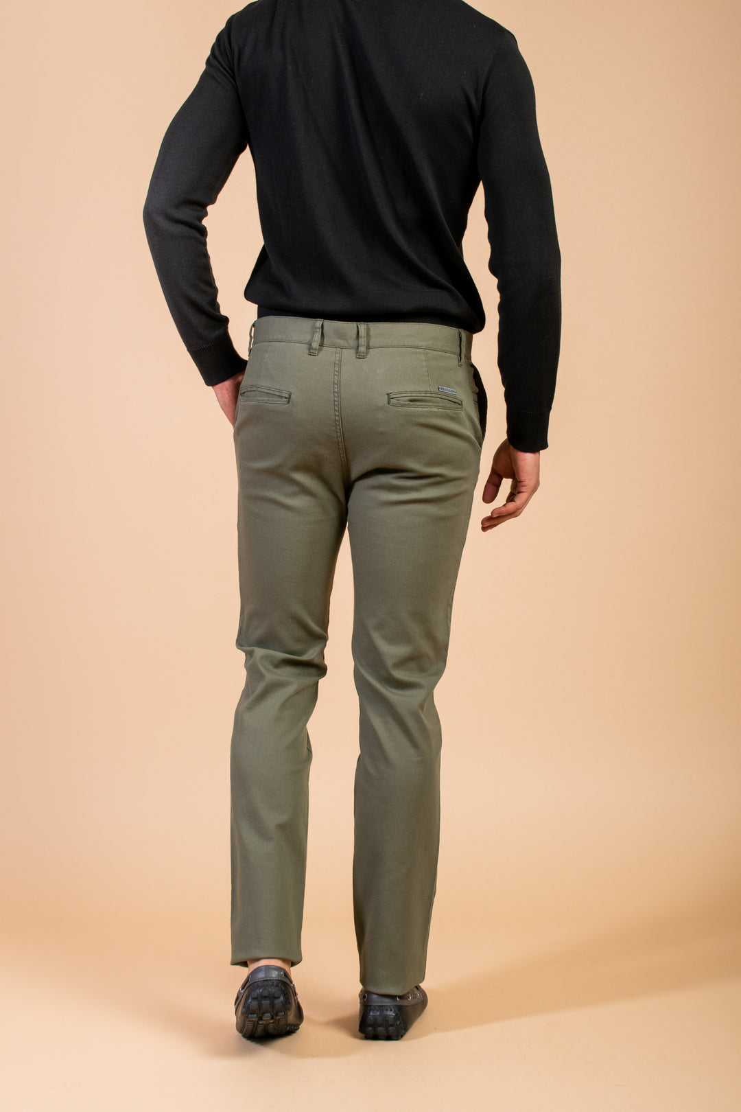 PANTALON DRILL VERDE