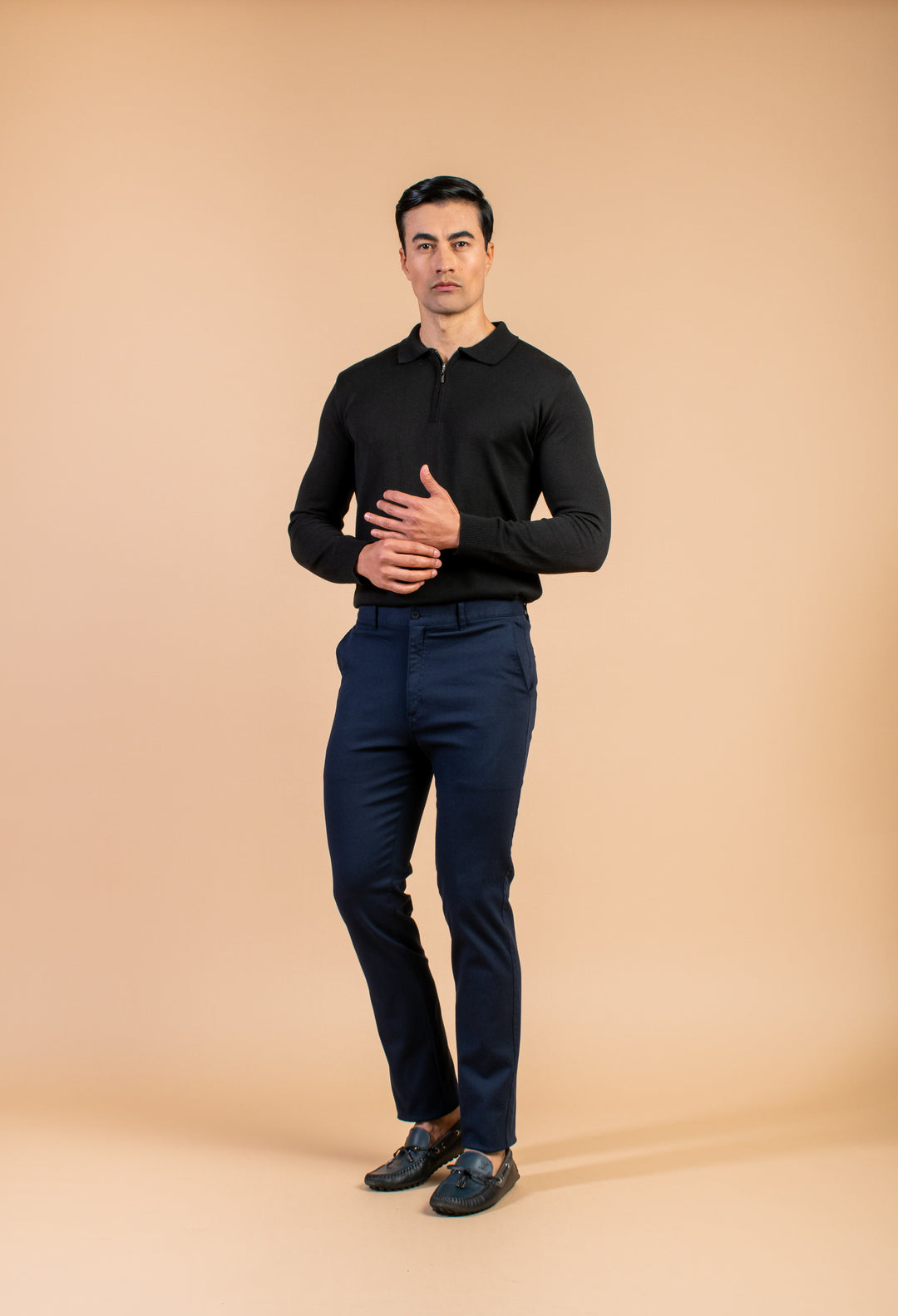 PANTALON DRILL AZUL