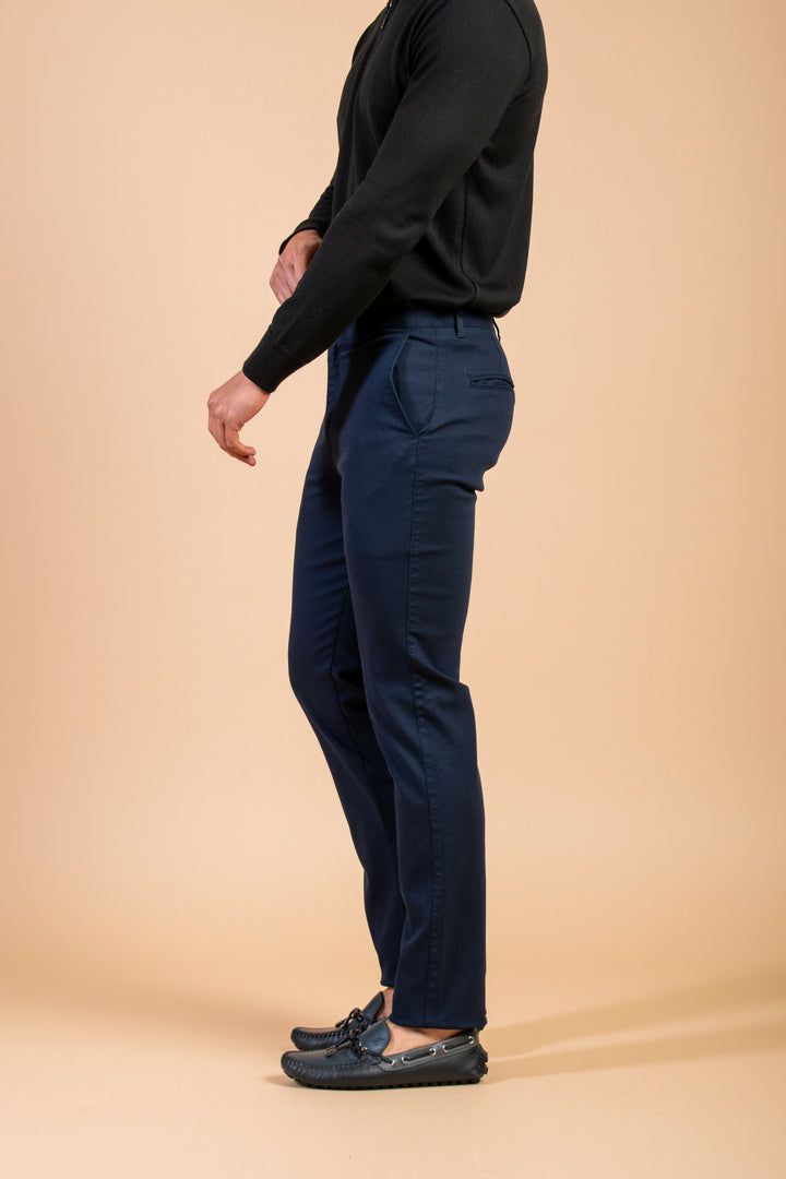 PANTALON DRILL AZUL