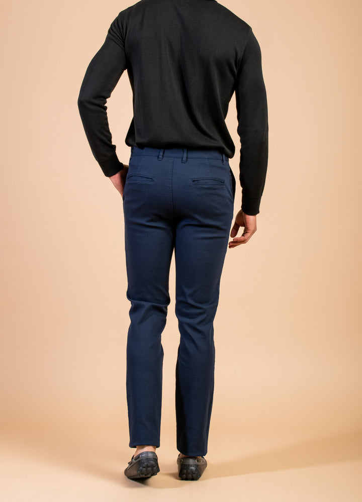 PANTALON DRILL AZUL