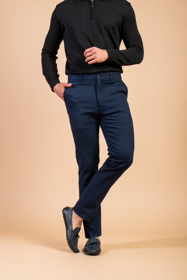 PANTALON DRILL AZUL