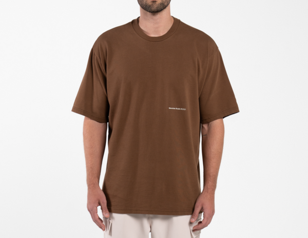 Camiseta & T-Shirt B Oversize Signature Café