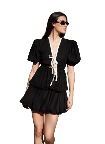 BLUSA ARBOLEDA NEGRA