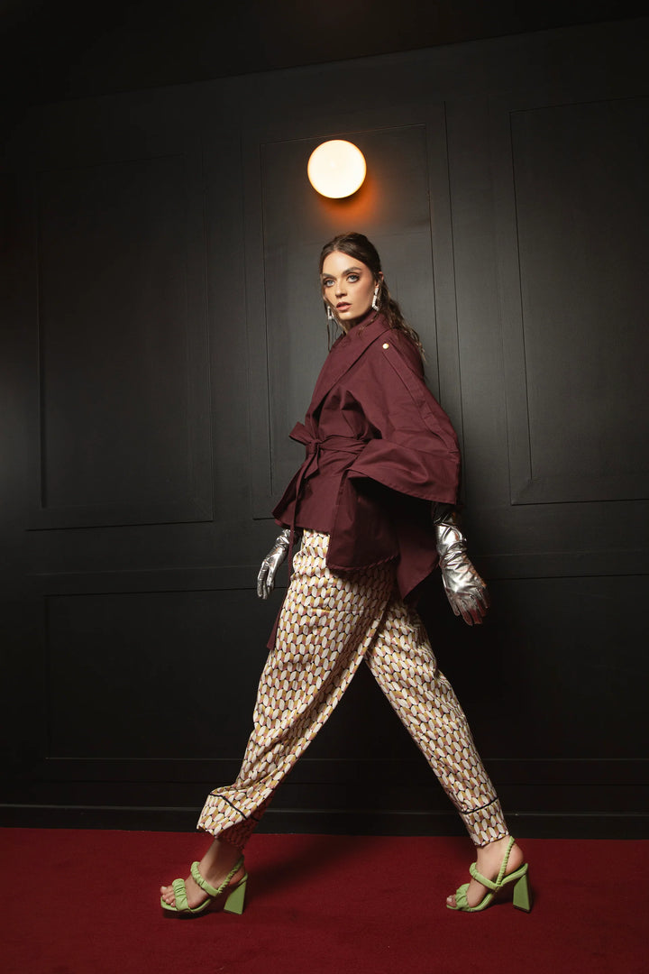 CHAQUETA CAPA NINA VINOTINTO