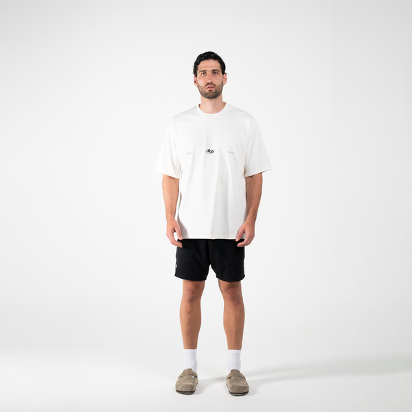 Camiseta & T-Shirt CB Ivory Semioversize Beige Crudo