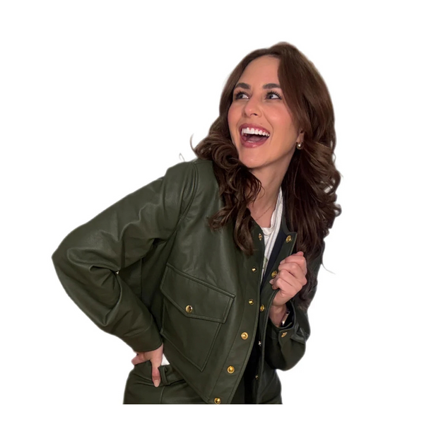 Chaqueta Jenny Verde Militar