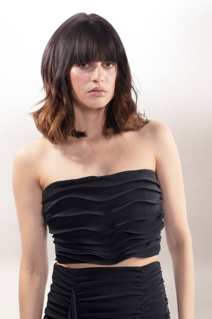 CROP TOP WERRENGUE NEGRO