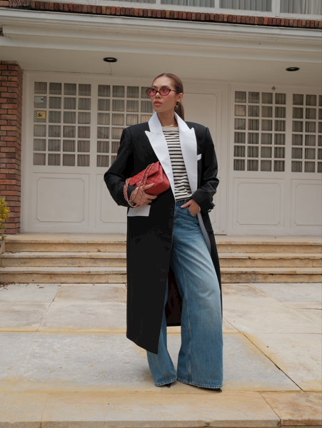 ABRIGO JACKIE SMOKING