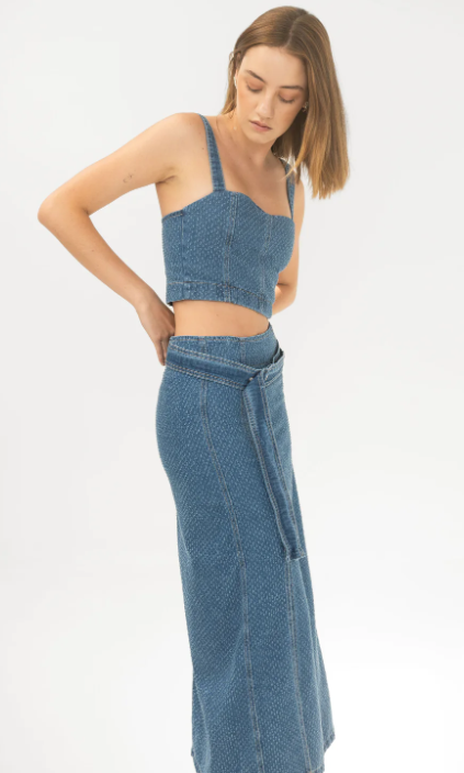 SET MESSY FALDA TOP
