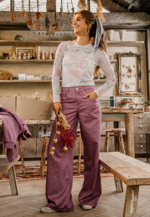 PANTALON RIBETES SET ANTONIA