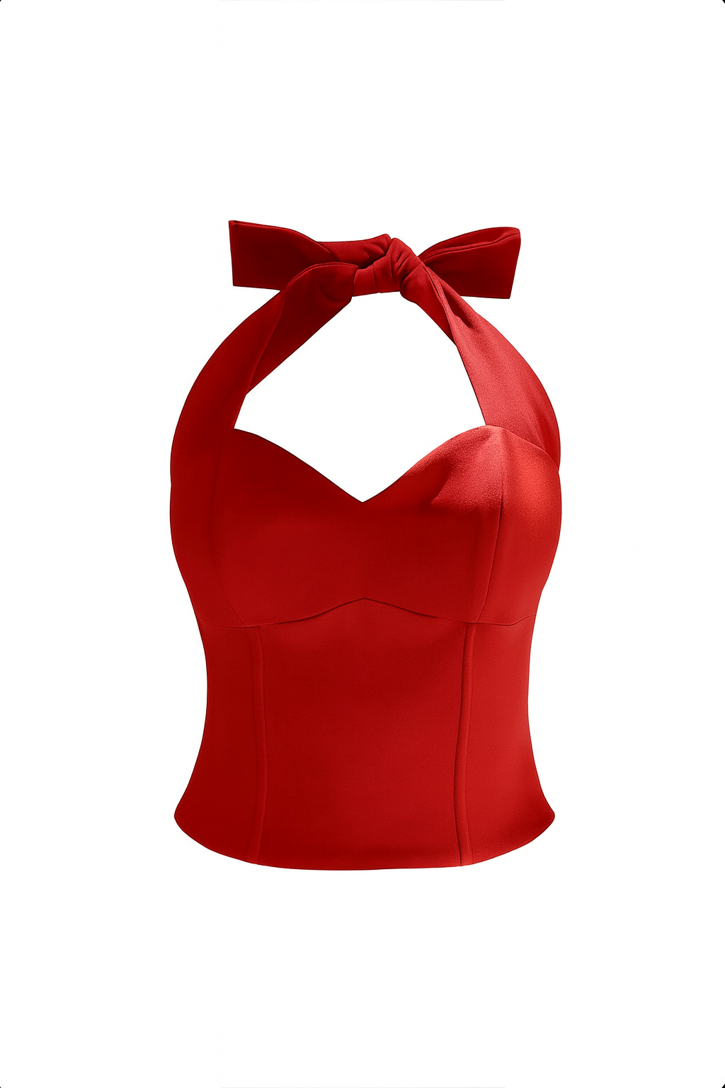 XO CORSET TOP ROJO