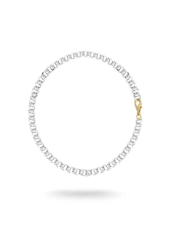 JULIA NECKLACE SILVER 14"