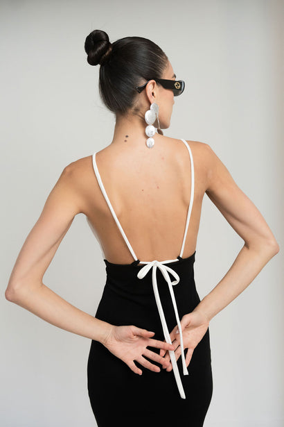 Vestido Niebla Negro