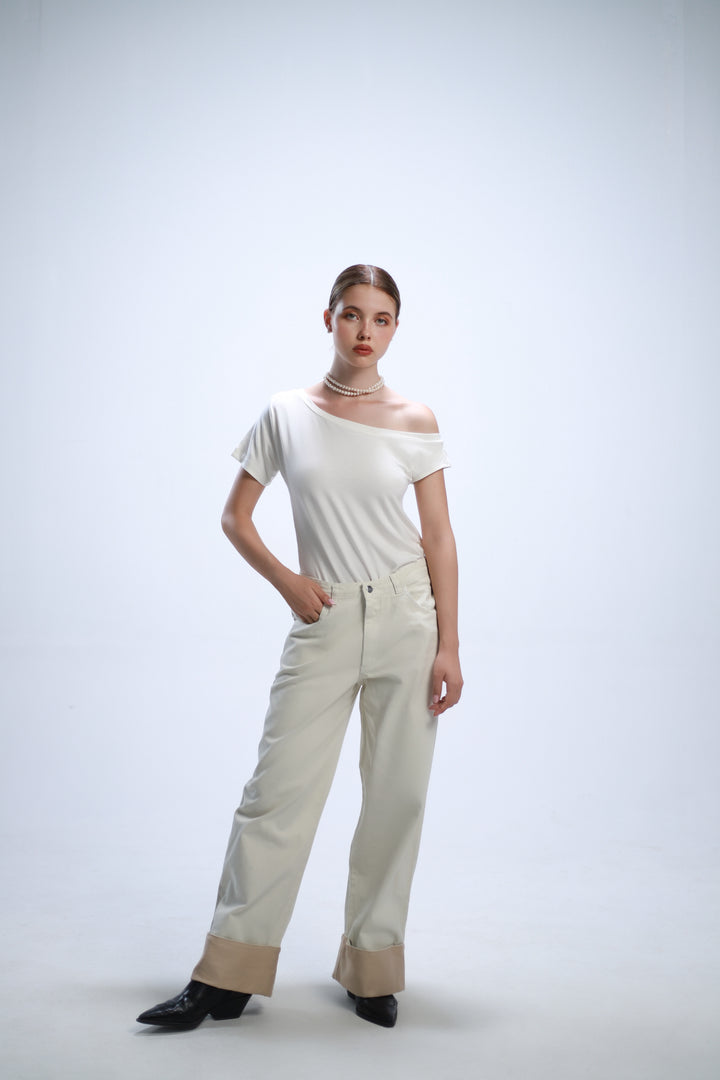 THE ASSYMETRIC T SHIRT