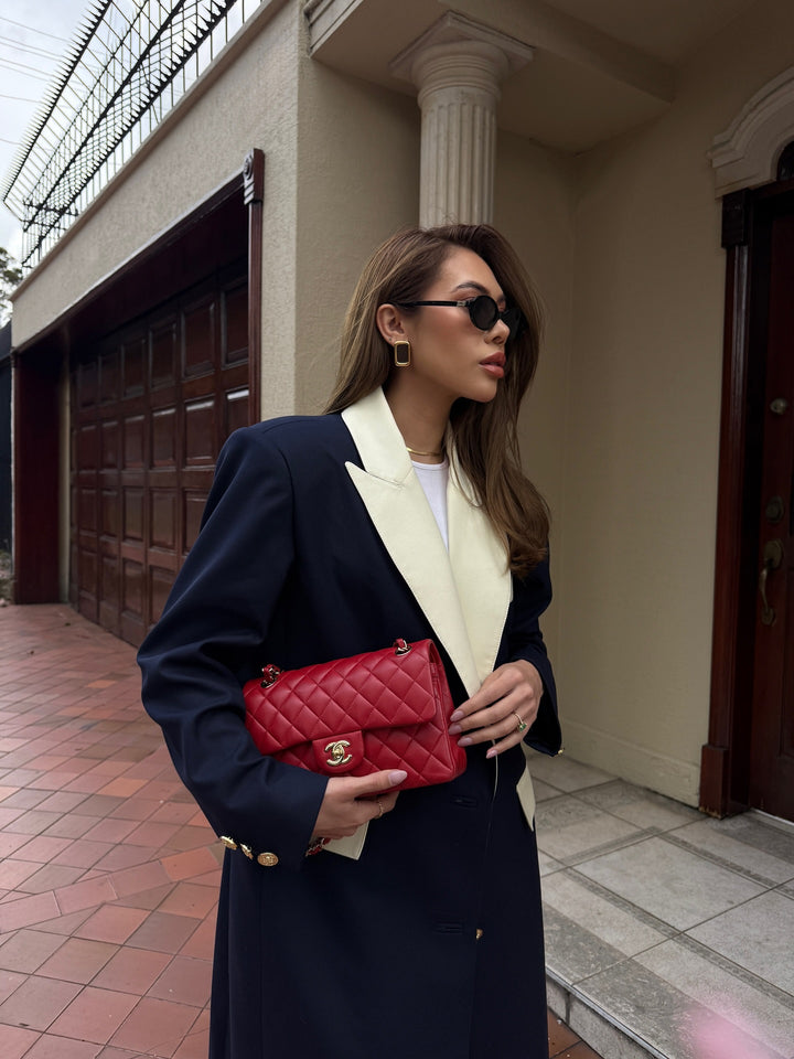 ABRIGO JACKIE NAVY- PRE ORDER