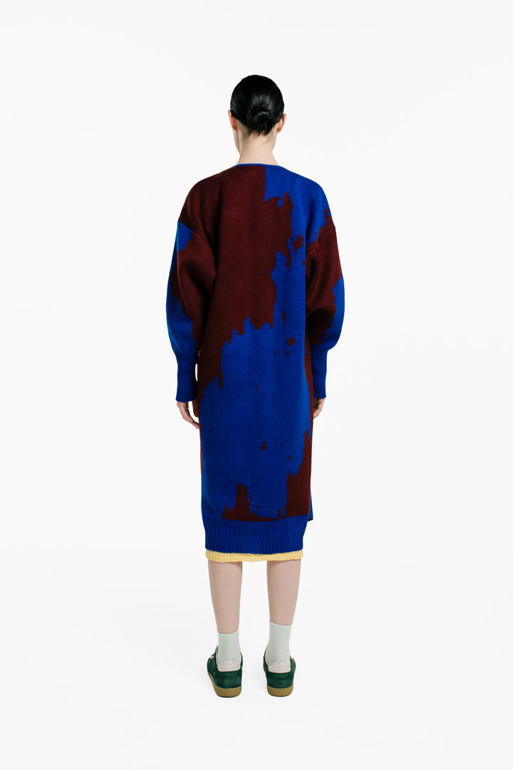 MAXI CARDIGAN SERPENTINA
