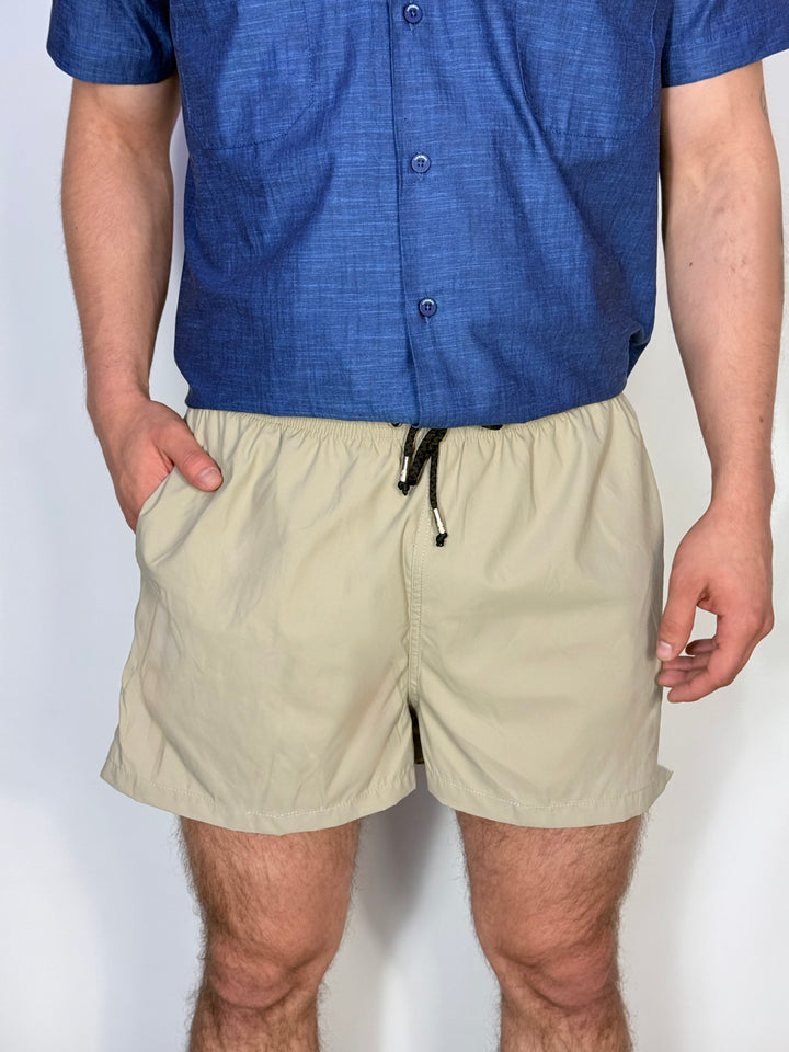 PANTALONETA DE BAÑO BEIGE