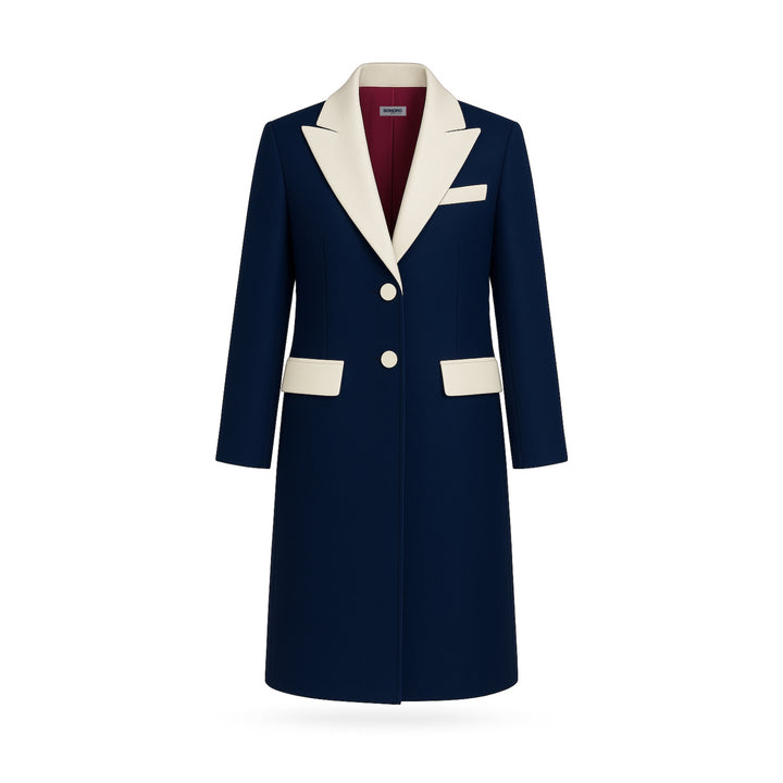 ABRIGO JACKIE NAVY- PRE ORDER