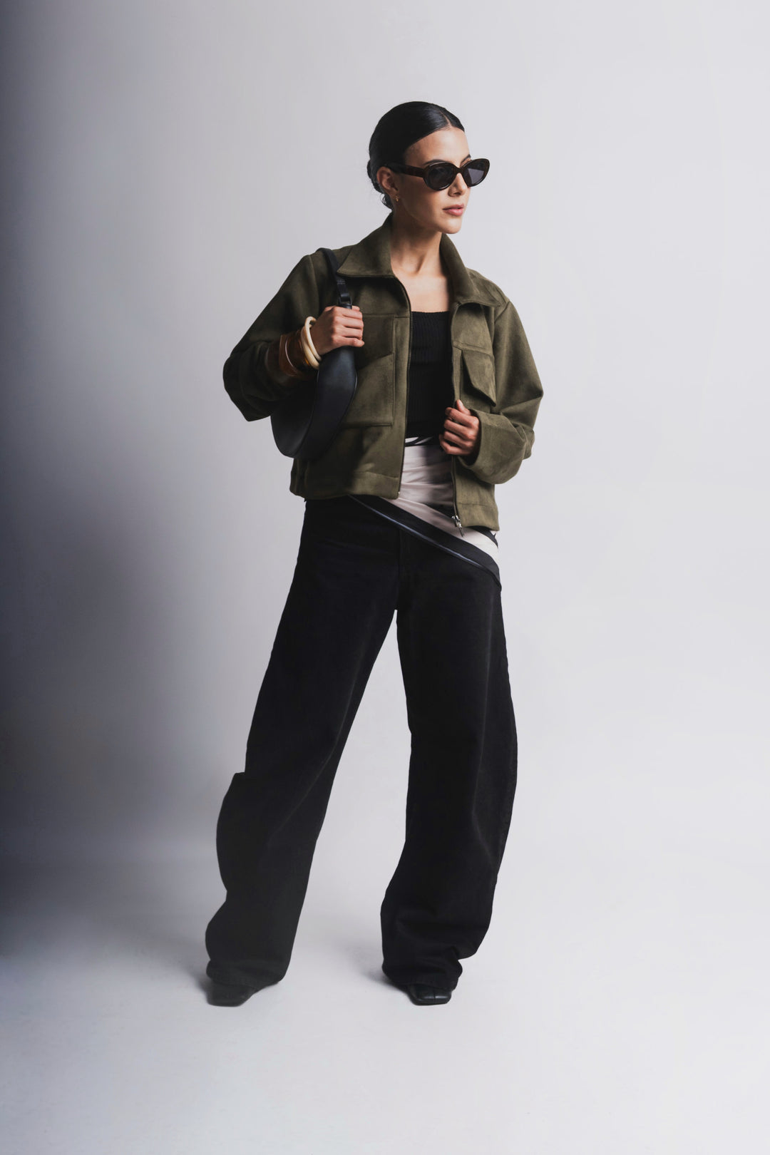 CHAQUETA STONE OLIVE