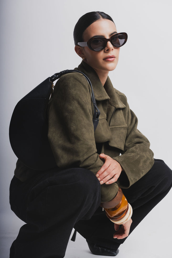 CHAQUETA STONE OLIVE