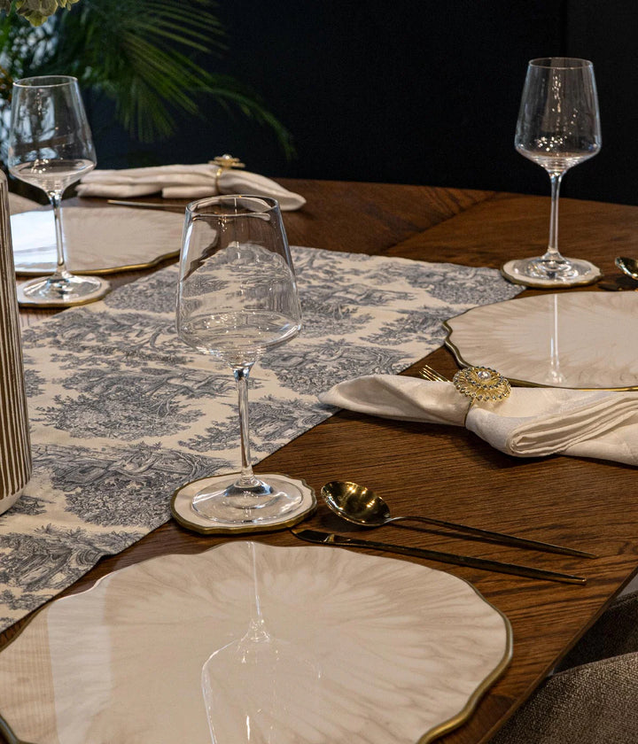 INDIVIDUALES + PORTA VASOS X6 KENYA GOLD