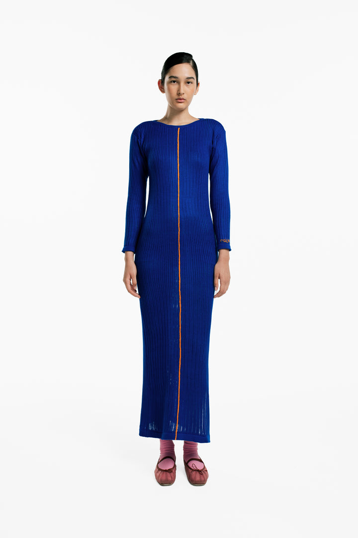 VESTIDO LARGO RIB