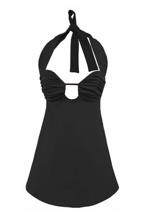 LINDA MINI DRESS NEGRO