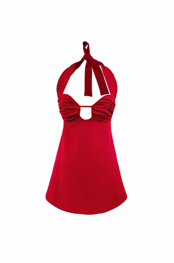 LINDA MINI DRESS ROJO