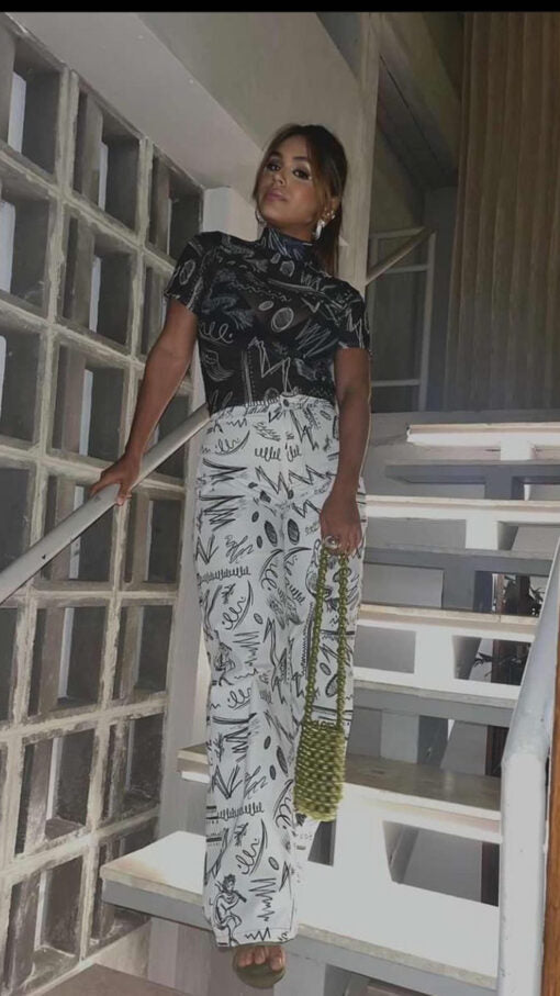 TOP MINOBLACK MANGA CORTA