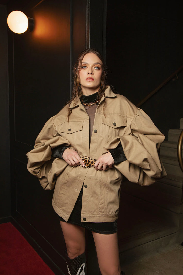 CHAQUETA PEONIA CAFE