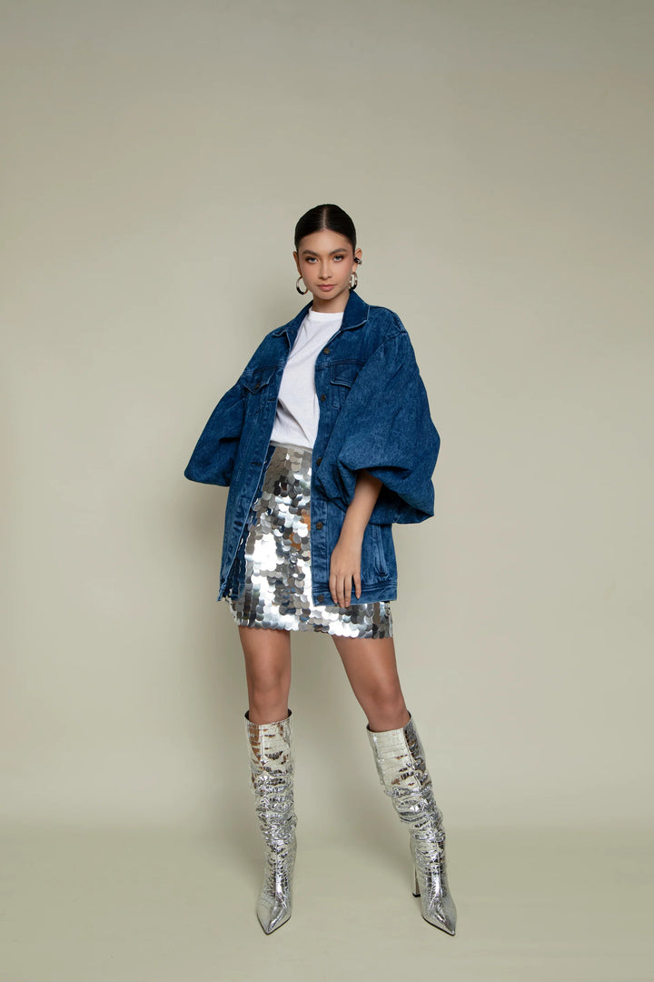 CHAQUETA PEONIA AZUL