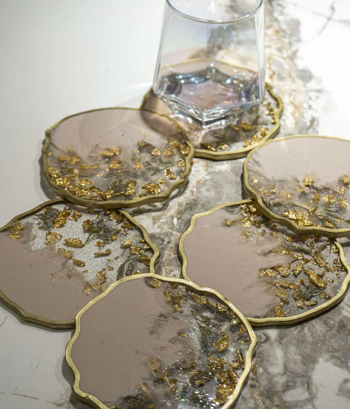 PORTAVASOS X6 GOLD SPRING